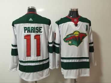 Wild 11 Zach Parise White Adidas Jersey,We sell and wholesale Wild 11 Zach Parise White Adidas Jersey on line form chian!